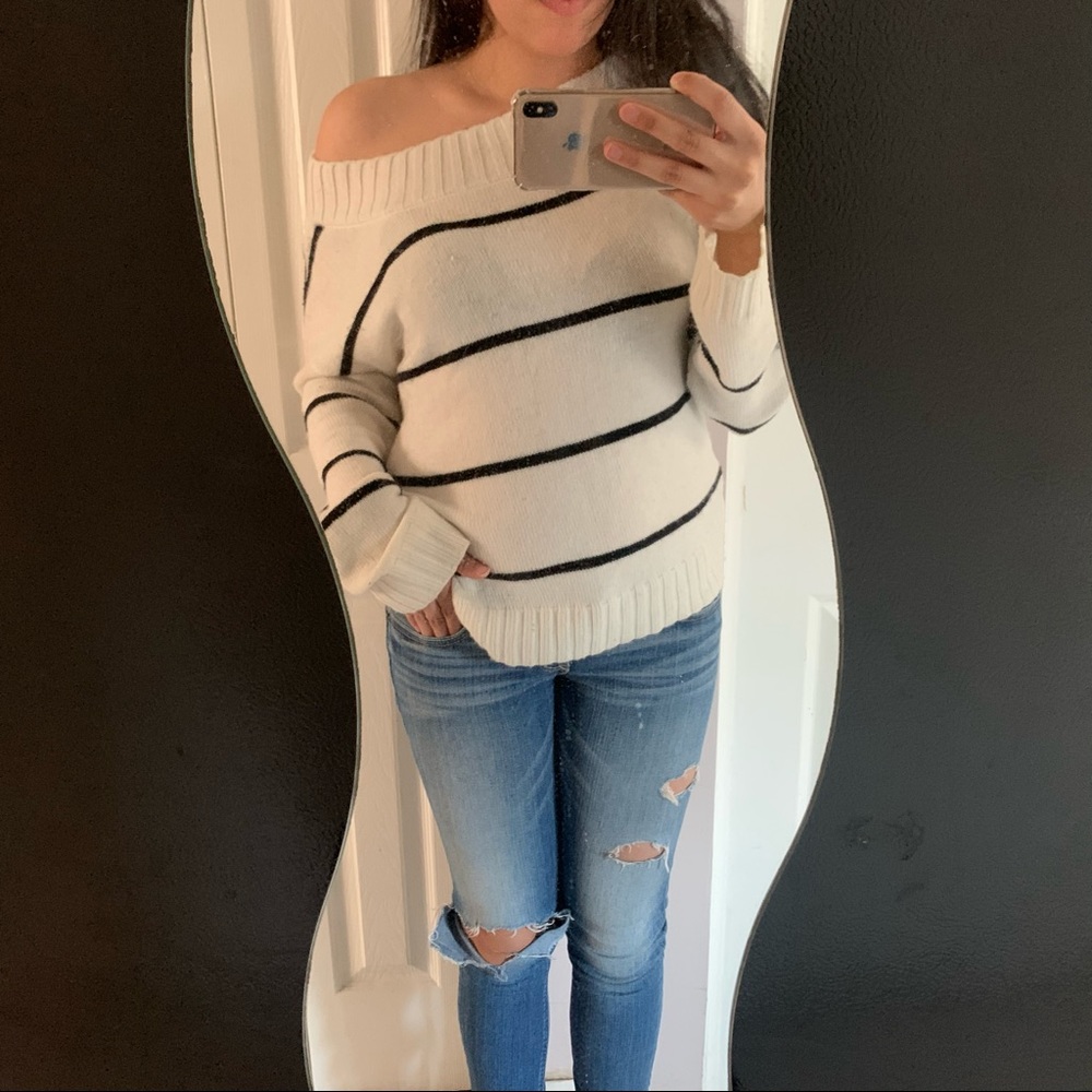 Jeans & sweater